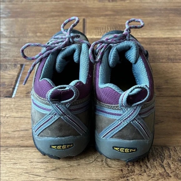 Keen Detroit XT Waterproof Steel Toe Work Boots Brown Leather Womens Size 7.5 - Picture 7 of 10